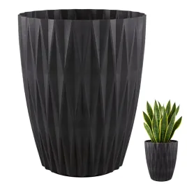 doniczka-na-kwiaty-18cm-caro-petit-czarna-uniwersalna-okragla-do-domu