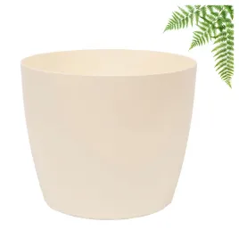 doniczka-mati-okragla-19cm-migdalowa-uniwersalna-oslonka-kwiaty-do-domu