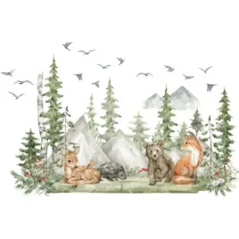 naklejki-na-sciane-dla-dzieci-drzewka-zwierzeta