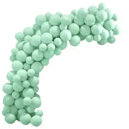 girlanda-balonowa-balony-zielone-urodziny-dekoracje-baby-shower