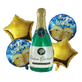 duze-balony-foliowe-szampan-zielony-alkohol-urodziny-dekoracja