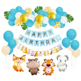 girlanda-balonowa-balony-niebieskie-zwierzeta-zestaw-urodziny-dekoracja