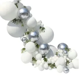 girlanda-balonowa-balony-biale-srebrne-wesele-slub-urodziny-dekoracja