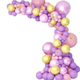 girlanda-balonowa-balony-fioletowe-rozowe-zestaw-urodziny-dekoracja