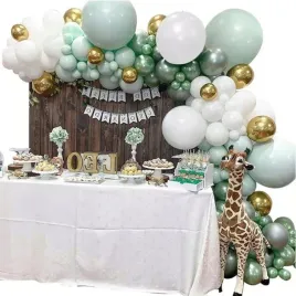 girlanda-balonowa-balony-zielone-biale-zlote-zestaw-urodziny-dekoracja