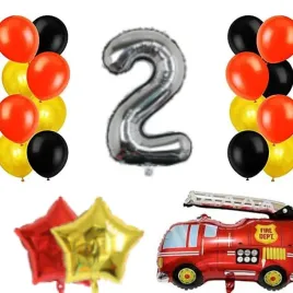 balony-foliowe-zestaw-straz-pozarna-strazak-woz-strazacki-cyfra-2-urodziny