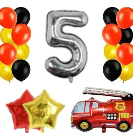 balony-foliowe-zestaw-straz-pozarna-strazak-woz-strazacki-cyfra-5-urodziny