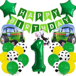 balony-farma-zestaw-cyfra-1-traktor-ciagnik-krowa-urodziny-roczek-dekoracje
