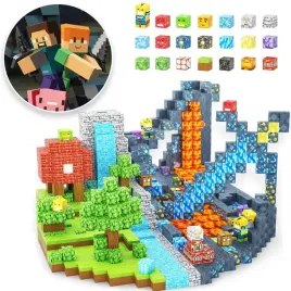 klocki-magnetyczne-minecraft-styl-154el-zestaw-xxl-edukacyjne-prezent
