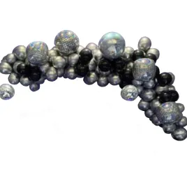 balony-czarne-srebrne-kula-party-girlanda-balonowa-urodziny-dekoracja-18