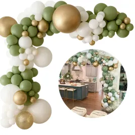 balony-na-urodziny-roczek-biale-zlote-zielone-konfetti-girlanda-balonowa-xl