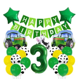 balony-farma-cyfra-3-traktor-ciagnik-krowa-urodziny-roczek-dekoracja