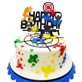 topper-happy-birthday-kolorowy-zolnierz-karabin-urodziny-dekoracja-party