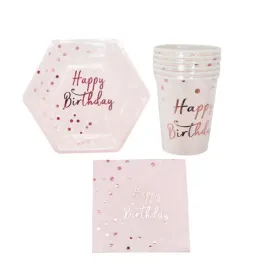 talerzyki-kubeczki-serwetki-papierowe-rozowe-w-kropki-urodziny-dekoracja