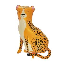 balon-foliowy-roczek-lampart-pomaranczowy-dzungla-dekoracje-urodziny-roczek