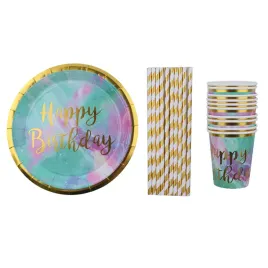 talerze-kubki-slomki-papierowe-happy-birthday-dekoracje-przyjecie-party