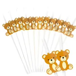 slomki-papierowe-biale-brazowe-jednorazowe-mis-urodziny-party-dekoracja