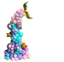 balony-rozowe-syrenka-na-urodziny-roczek-girlanda-balonowa-morski-zestaw