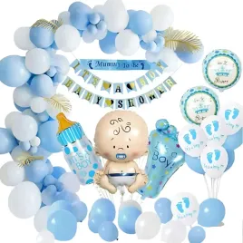 balony-niebieskie-it-s-a-boy-baby-shower-chlopiec-boy-przyjecie-dekoracja