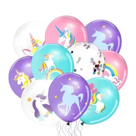 balony-lateksowe-kolorowe-jednorozec-unicorn-roczek-urodziny-dekoracje