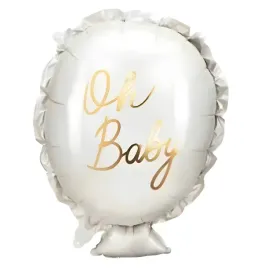 balon-foliowy-bialy-oh-baby-urodziny-baby-shower-dekoracja-zloty-napis