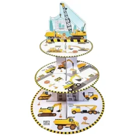 patera-papierowa-na-ciasto-babeczki-koparka-dzwig-plac-budowy-urodziny