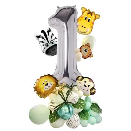 balony-foliowe-lateksowe-cyfra-1-srebrna-zoo-zwierzeta-dekoracja-urodziny