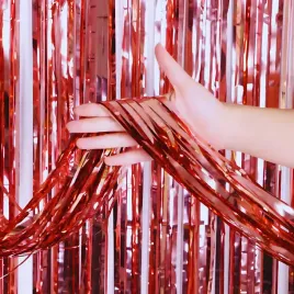 kurtyna-dekoracyjna-foliowa-rozowa-zaslona-imprezowa-urodziny-dekoracja