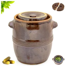 beczka-kamionkowa-17l-do-kiszenia-z-kolnierzem-pokrywa-garnek-kamionka