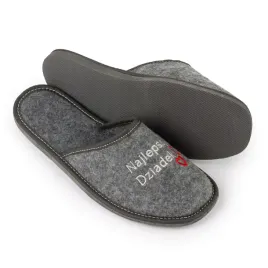 kapcie-najlepszy-dziadek-filc-cieple-dzien-dziadka