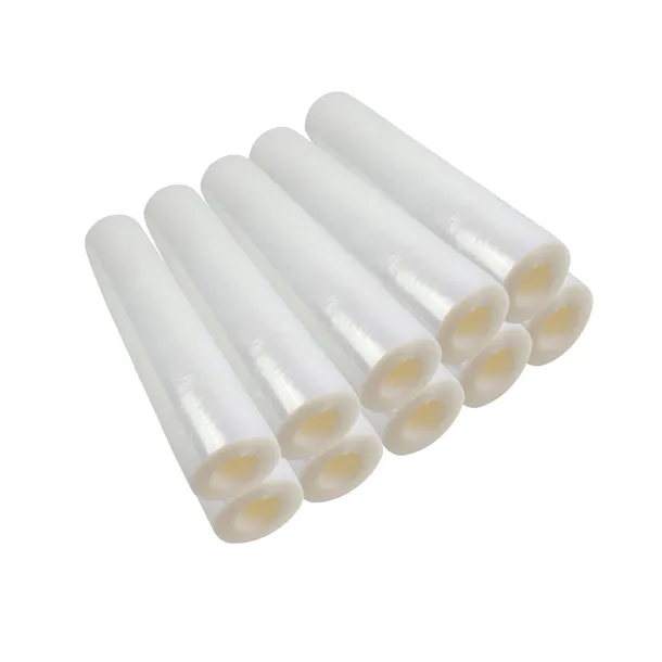 10x Folia stretch beztubowa 3,0 kg transparent 23 my 160%