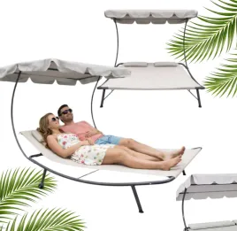 lezanka-lezak-ogrodowy-dwuosobowy-na-taras-ogrod-daszek-baldachim-szary