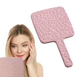 lusterko-kosmetyczne-makijaz-kwadratowe-z-raczka-rozowe