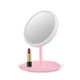 lusterko-stojace-rozowe-kosmetyczne-okragle-do-makijazu-toaletka