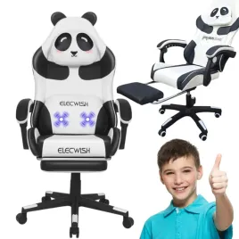 fotel-gamingowy-obrotowy-panda-z-podnozkiem-do-pokoju-dziecka-masazer