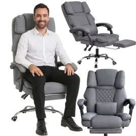 fotel-obrotowy-biurowy-krzeslo-biurowe-slim-podnozek-szare-masazer