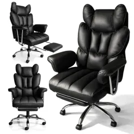 fotel-obrotowy-biurowy-premium-krzeslo-biurowe-podnozek-czern-ekoskora