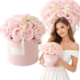 roze-mydlane-kwiaty-flower-bukiet-na-okazje-pudelko-prezent-21-roz
