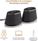 glosniki-komputerowe-amazon-basics-usb-plug-n-play-czarne-stan-powystawowy