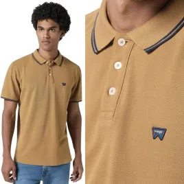 wrangler-polo-shirt-dijon-brazowa-bawelniana-polowka-polo-logo-regular-m