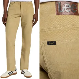 lee-straight-fit-mvp-extreme-motion-proste-wygodne-bezowe-sztruksy-w34-l32