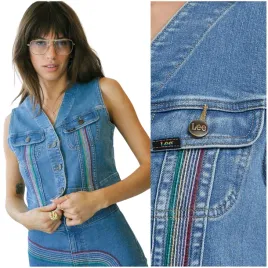 lee-pride-rainbow-vest-mid-raiibow-dopasowana-damska-jeansowa-kamizelka-xs