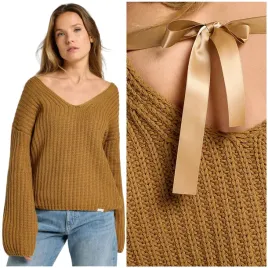 lee-kimono-sleeve-knit-glazed-ginger-luzny-damski-sweter-dlugie-rekawy-xs