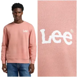 lee-wobbly-sweatshirt-sepia-bawelniana-bluza-z-malym-logo-regular-fit-m
