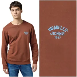 wrangler-small-logo-crew-smoked-paprika-bawelniana-bluza-male-logo-m