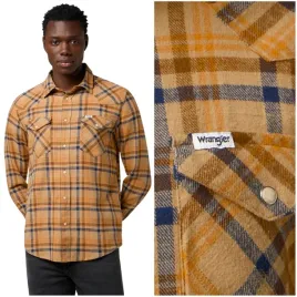 wrangler-western-shirt-brown-blue-koszula-bawelniana-meska-w-krate-xl