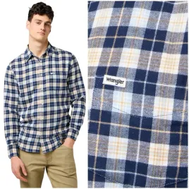 wrangler-1-pkt-shirt-blue-klasyczna-koszula-bawelniana-meska-w-krate-l