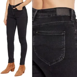 lee-foreverfit-black-avery-wysokie-damskie-spodnie-jeansowe-rurki-w28-l33