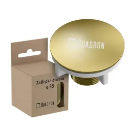 zlota-zaslepka-otworu-pod-baterie-35-mm-korek-do-zlewozmywaka-quadron