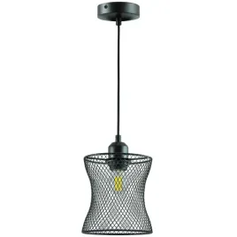 sanico-haslo-1xe27-lampa-wiszaca-siatka-czarna